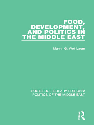 cover image of Food, Development, and Politics in the Middle East